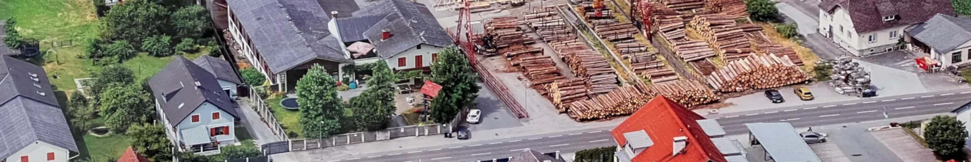 Lagerplatz von oben